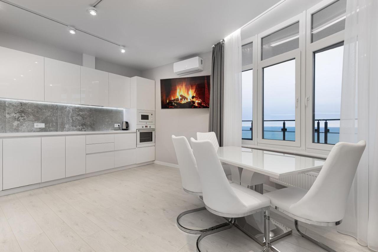 44 Pearl 1-Bedroom Panoramic Sea View Apartment Οδησσός Εξωτερικό φωτογραφία