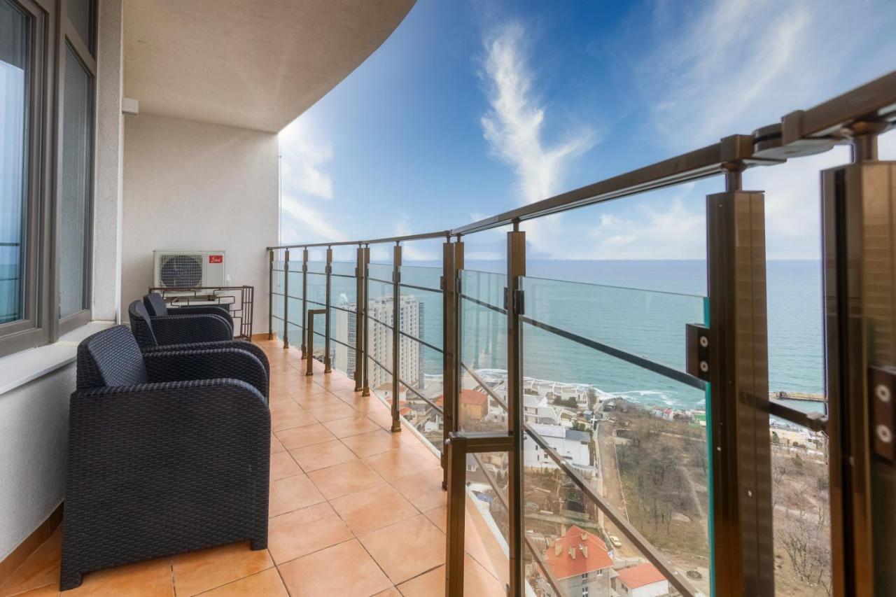 44 Pearl 1-Bedroom Panoramic Sea View Apartment Οδησσός Εξωτερικό φωτογραφία