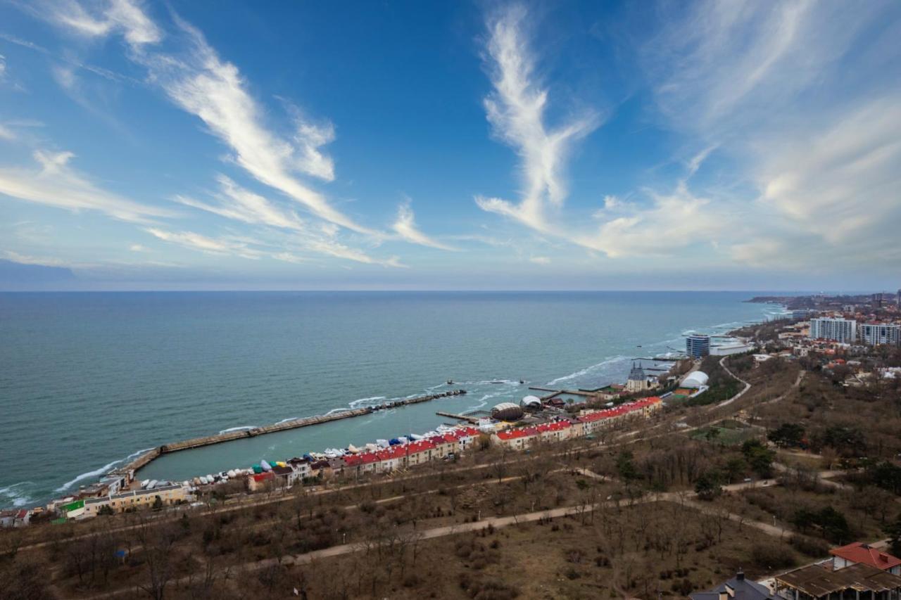 44 Pearl 1-Bedroom Panoramic Sea View Apartment Οδησσός Εξωτερικό φωτογραφία